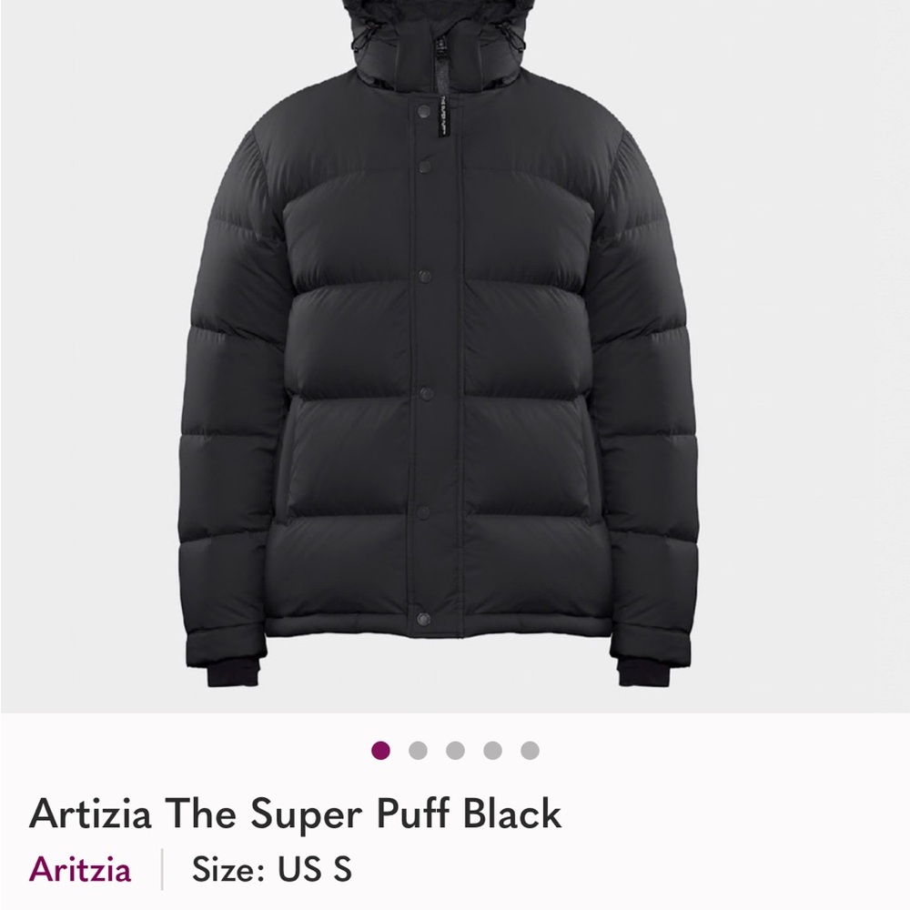 Aritzia Climate Lab Beige Puffer